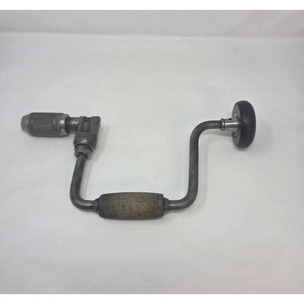 Vintage Stanley 945a Reversible Ratcheting Hand Brace 10